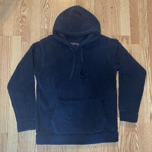 Original Penguin SHERPA HOODIE Size Medium Dark Sapphire (Dark Blue)